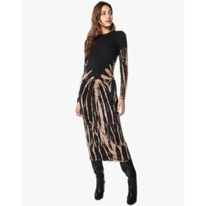 Young Fabulous & Broke Bennett Midi Dress Medium